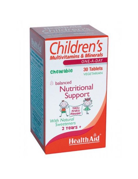 Multinutriente Infantil Health Aid - 30 comprimidos