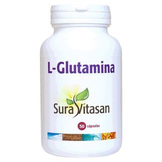 L-Glutamina 500 mg. Sura Vitasan - 50 cápsulas