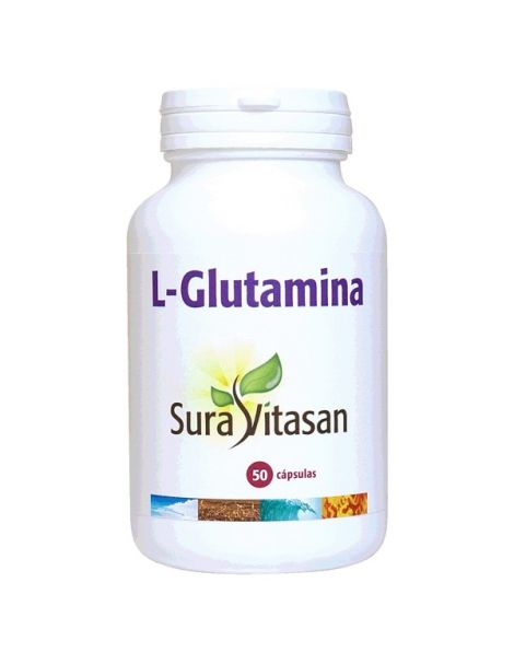 L-Glutamina 500 mg. Sura Vitasan - 50 cápsulas