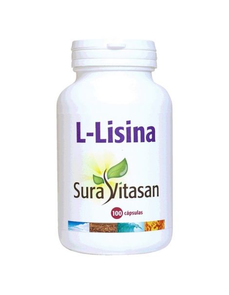 L-Lisina 500 mg. Sura Vitasan - 100 cápsulas