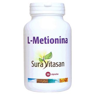 L-Metionina 500 mg. Sura Vitasan - 50 cápsulas