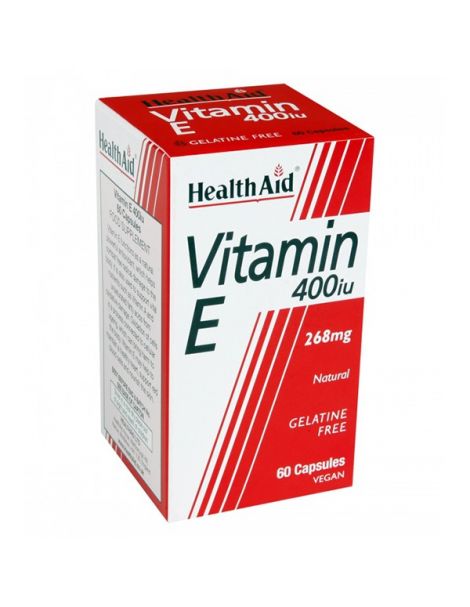 Vitamina E 400 UI Health Aid - 60 cápsulas