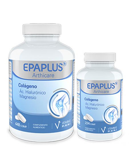 Colágeno y Ácido Hialurónico con Magnesio Epaplus - 224 comprimidos