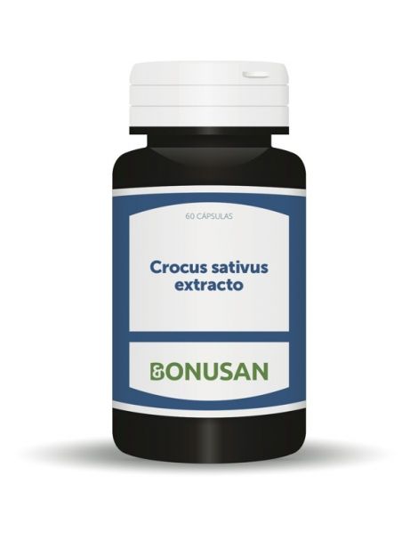 Crocus Sativus Extract (Azafrán) Bonusan - 60 cápsulas