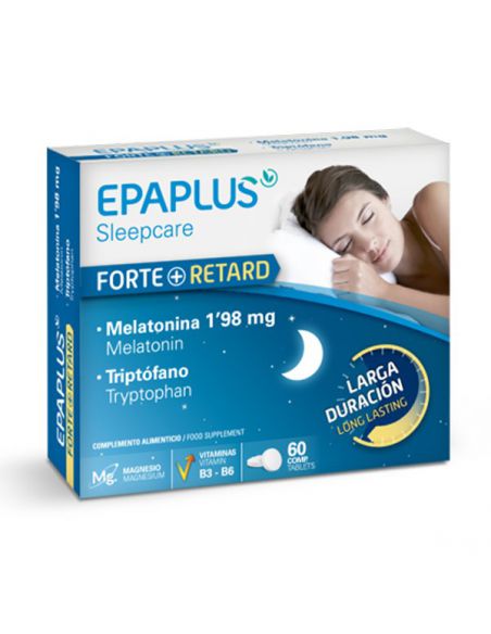 Epaplus Sleepcare con Melatonina y Triptófano - 60 comprimidos