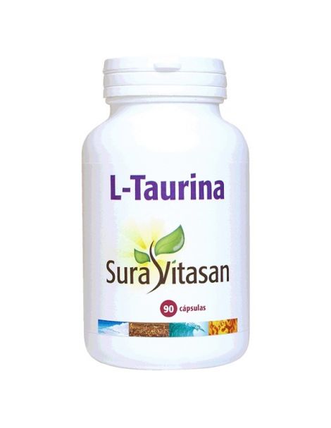 L-Taurina 500 mg. Sura Vitasan - 90 cápsulas