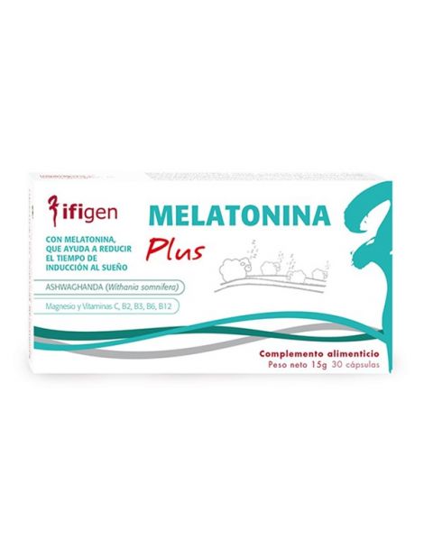 Melatonina Plus Ifigen - 30 cápsulas