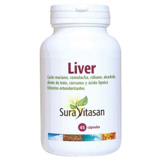 Liver Sura Vitasan - 45 cápsulas