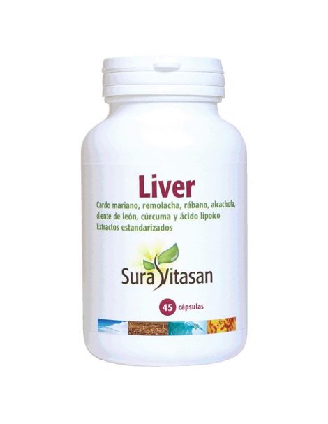 Liver Sura Vitasan - 45 cápsulas