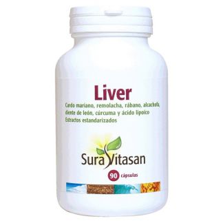 Liver Sura Vitasan - 90 cápsulas