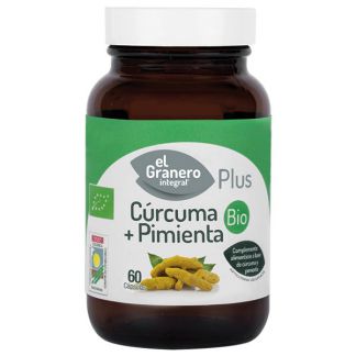 Cúrcuma con Pimienta El Granero Integral - 60 cápsulas