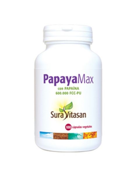 PapayaMax Sura Vitasan - 100 cápsulas
