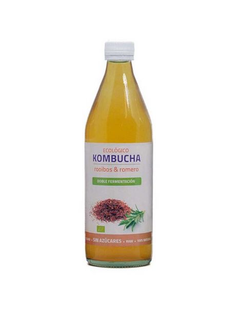 Bebida Kombucha Rooibos y Romero Eco Bioener - 500 ml.