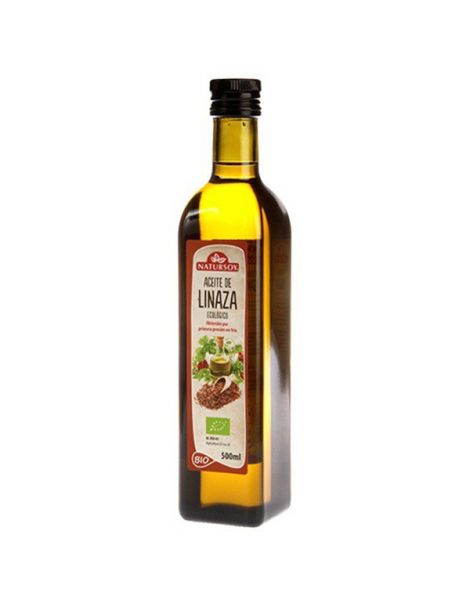 Aceite de Linaza Bio Natursoy - 500 ml.