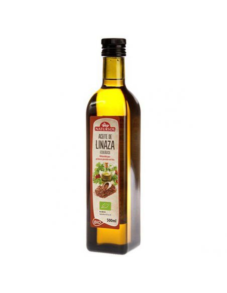 Aceite de Linaza Bio Natursoy - 500 ml.