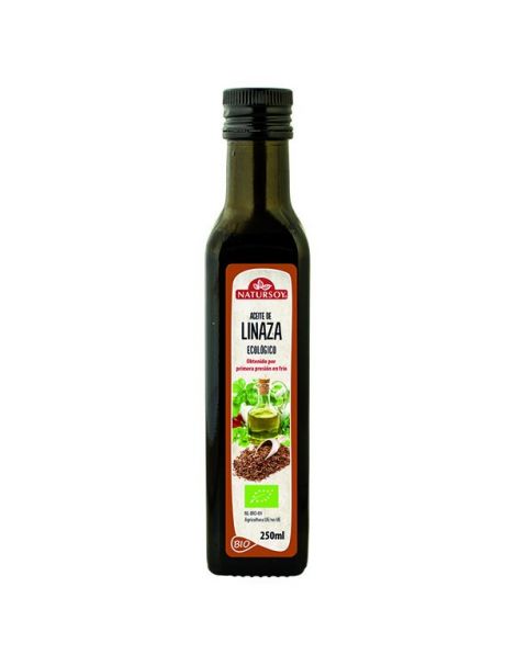 Aceite de Linaza Bio Natursoy - 250 ml.