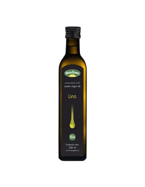 Aceite de Lino Bio NaturGreen - 250 ml.