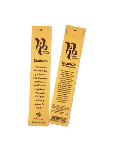 Incienso de Sándalo H&B - 10 varillas