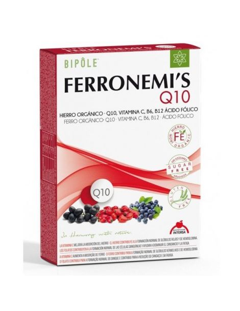 Bipole Ferronemi´s Q10 Intersa - 20 ampollas