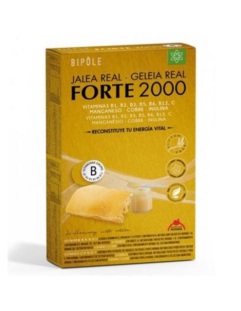 Bipole Jalea Real Forte 2000 mg. Intersa - 20 ampollas