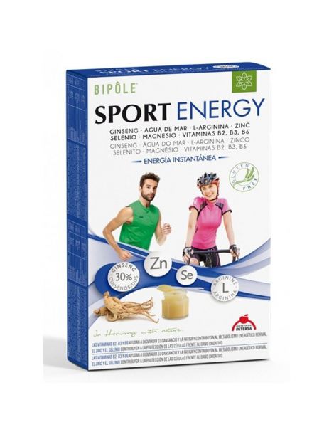Bipole Sport Energy Intersa - 20 ampollas