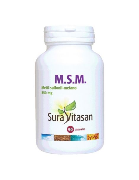 M.S.M. 850 mg. Sura Vitasan - 90 cápsulas