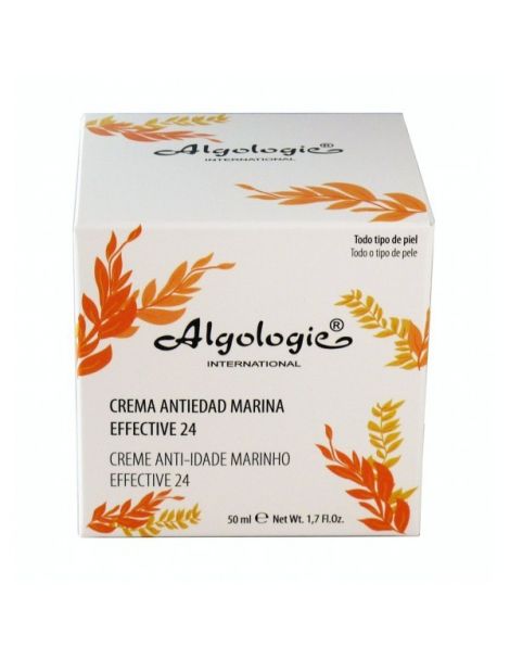 Crema Antiedad Marina Efecto 24 Horas Algologie - 50 ml.