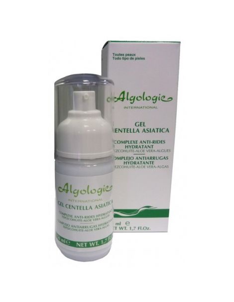 Gel Centella Asiática y Aloe Vera Algologie - 50 ml.