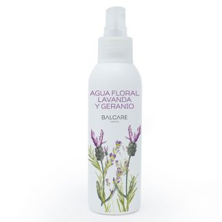 Agua Floral con Lavanda y Geranio Balcare - 100 ml.