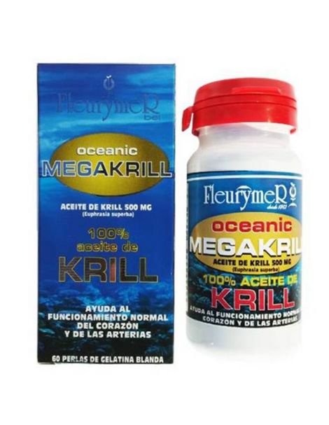 Aceite Megakrill Fleurymer - 60 cápsulas