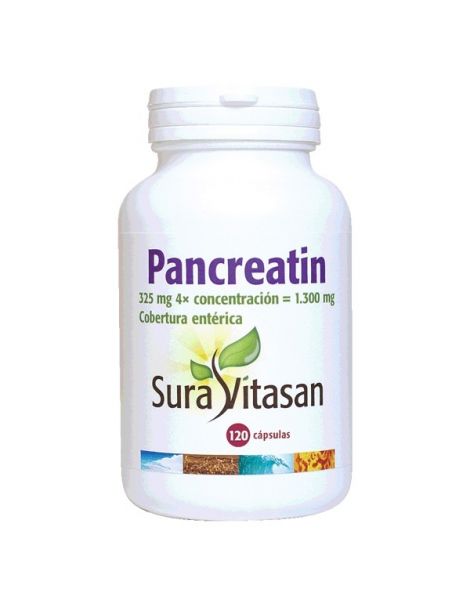 Pancreatin Sura Vitasan - 120 cápsulas