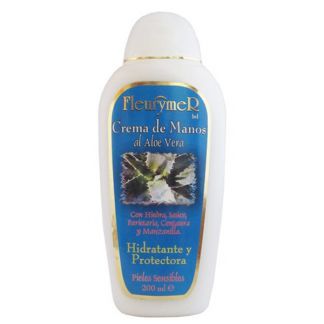 Crema de Manos de Aloe Vera y Plantas Medicinales Fleurymer - 200 ml.