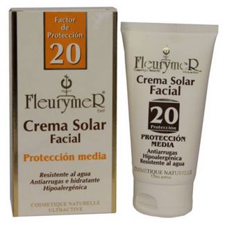 Crema Solar Facial SPF 20 Fleurymer - 80 ml.