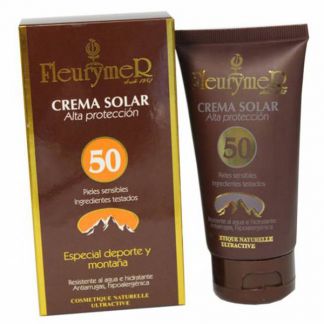 Crema Solar Facial SPF 50 Montaña Fleurymer - 80 ml.