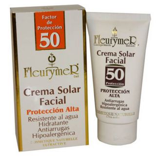 Crema Solar Facial SPF 50 Fleurymer - 80 ml.