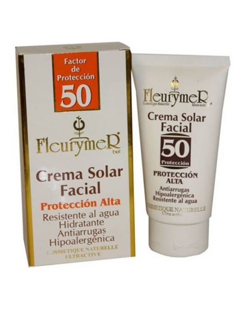 Crema Solar Facial SPF 50 Fleurymer - 80 ml.