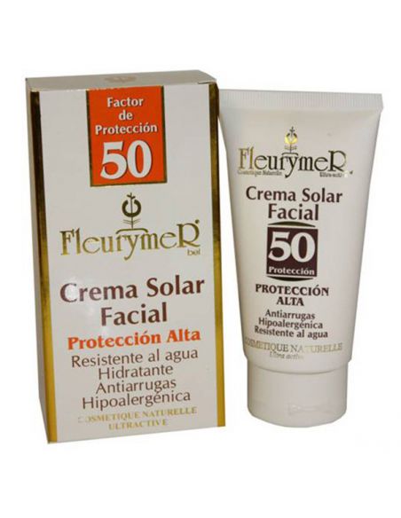 Crema Solar Facial SPF 50 Fleurymer - 80 ml.