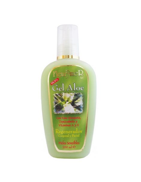 Gel de Aloe Vera, Rosa Mosqueta y Tepezcohuite Fleurymer - 200 ml.