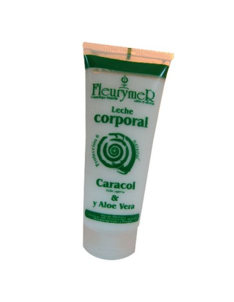 Leche Corporal de Baba de Caracol y Aloe Vera Fleurymer - 200 ml.