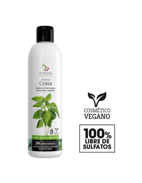 Champú Antigrasa Armonía - 300 ml.