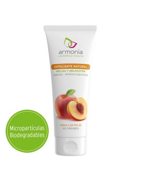 Exfoliante Melisa y Melocotón Armonía - 75 ml.