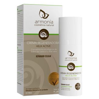 Crema Regeneradora Baba de Caracol Helix Active Bio Armonía - 50 ml.