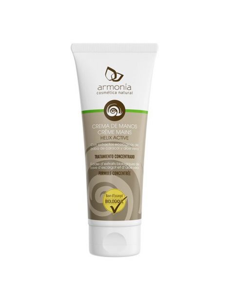 Crema de Manos Baba de Caracol Helix Active Bio Armonía - 75 ml.