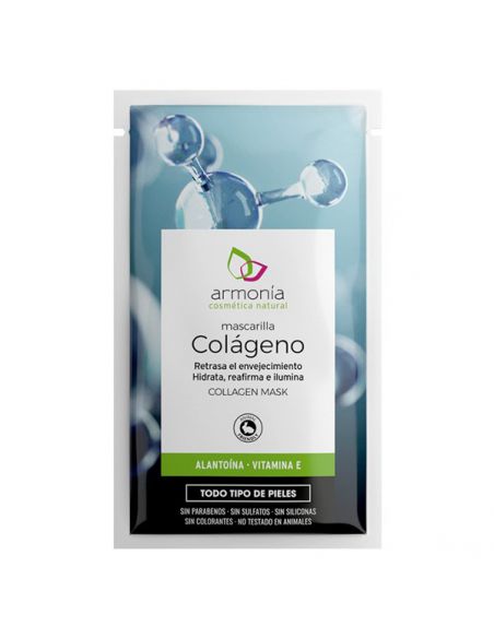 Mascarilla Facial de Colágeno Armonía - 12 sobres