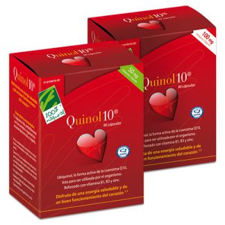 Quinol10 100 mg. Cien por Cien Natural - 30 perlas