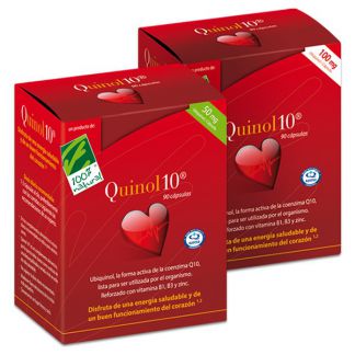 Quinol10 100 mg. Cien por Cien Natural - 90 perlas