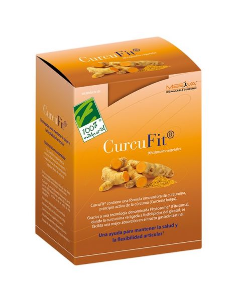 CurcuFit Cien por Cien Natural - 30 cápsulas