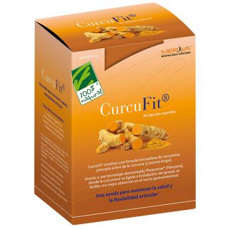 CurcuFit Cien por Cien Natural - 90 cápsulas