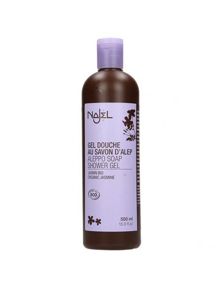 Gel de Ducha al Jabón de Alepo con Jazmín Najel - 500 ml.