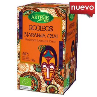 Té Rooibos Naranja Chai Bio Artemis Herbes del Molí - 20 bolsitas